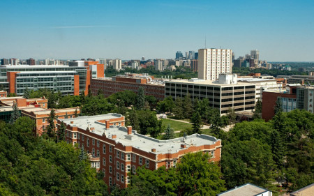 Campus views from roof of SUB